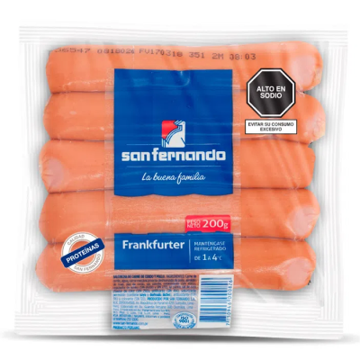 Frankfurter San Fernando 200gr