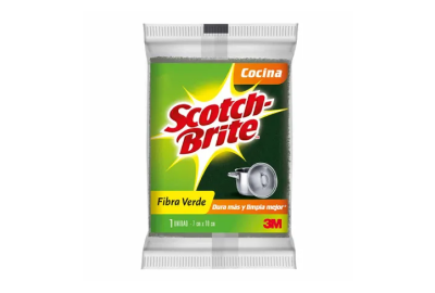 Esponja Verde Scotch Brite Pack x 1und