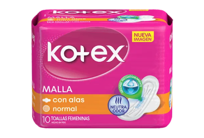 Toalla Higiénicas Kotex Malla Paq. 10und