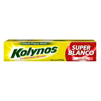 Pasta Dental KOLYNOS Súper Blanco 100ml
