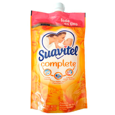 Suavizante SUAVITEL Compl Fcoaroma Sol 180ml