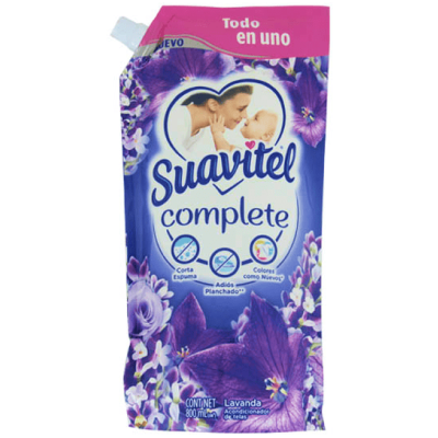 Suavizante SUAVITEL Complete Lavanda 800ml